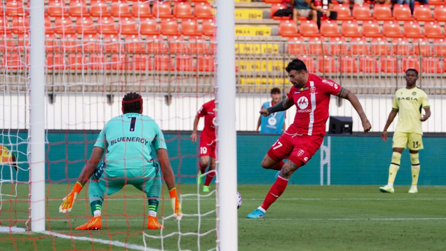 Photo LiveMedia/Luca Rossini
Monza, Italy, August 26, 2022, italian soccer Serie A match
AC Monza vs Udinese Calcio
Image shows:
Andrea Petagna (AC Monza)
LiveMedia - World Copyright